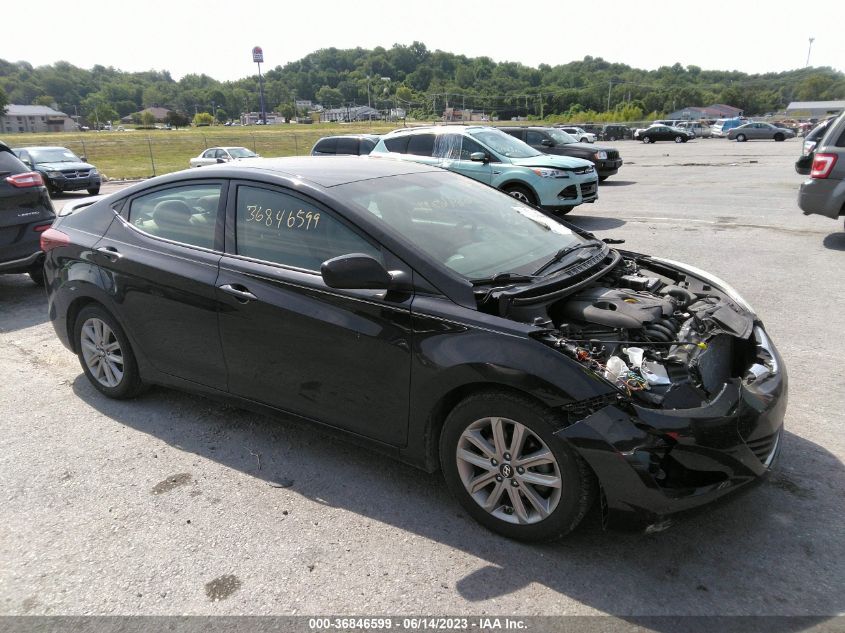 5NPDH4AE4GH653312 2016 Hyundai Elantra Se