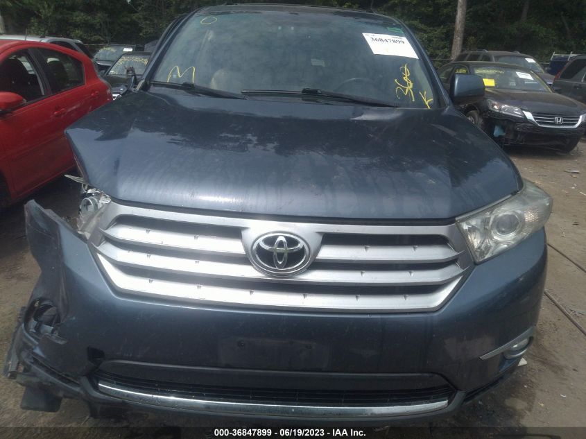2012 Toyota Highlander VIN: 5TDBK3EH8CS150815 Lot: 36847899