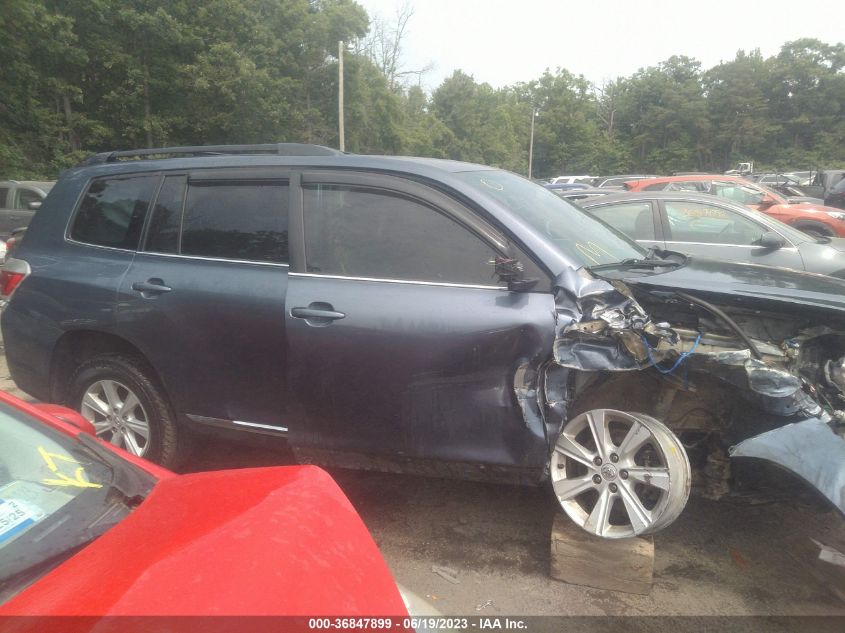 2012 Toyota Highlander VIN: 5TDBK3EH8CS150815 Lot: 36847899