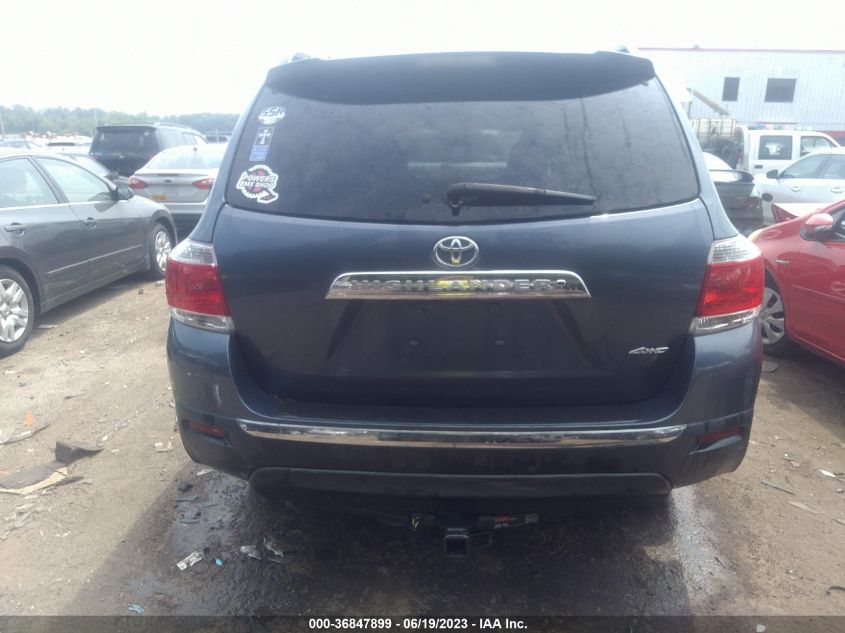 2012 Toyota Highlander VIN: 5TDBK3EH8CS150815 Lot: 36847899