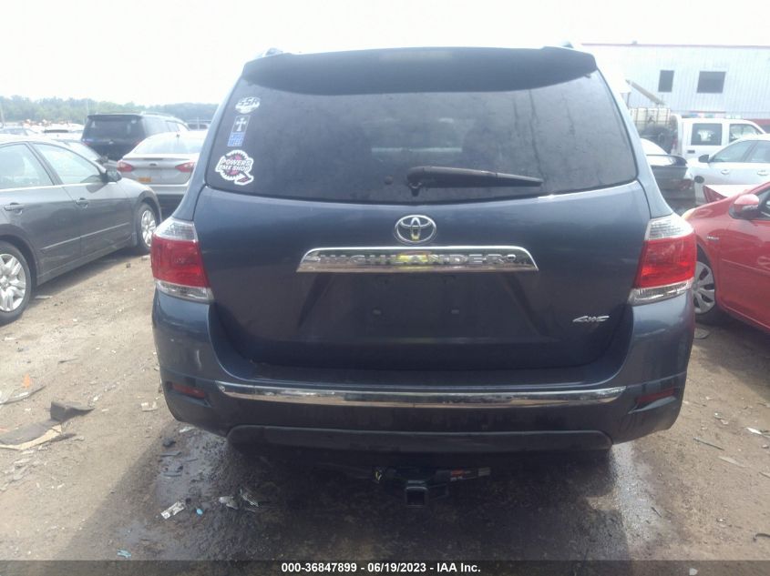 2012 Toyota Highlander VIN: 5TDBK3EH8CS150815 Lot: 36847899