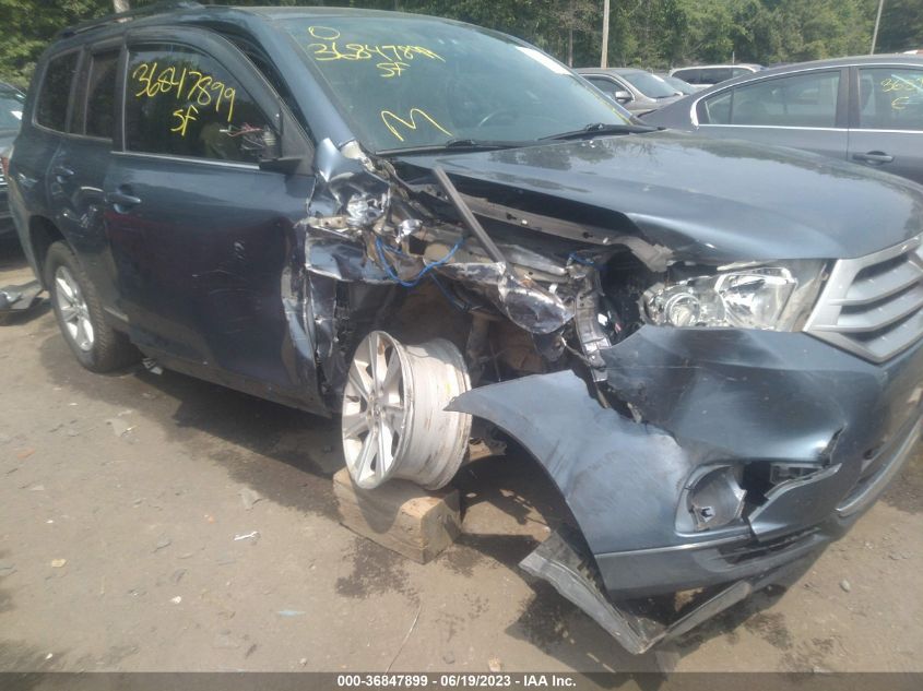 2012 Toyota Highlander VIN: 5TDBK3EH8CS150815 Lot: 36847899