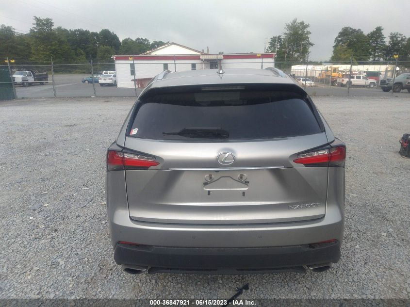 2017 Lexus Nx 200T VIN: JTJBARBZ8H2108191 Lot: 36847921