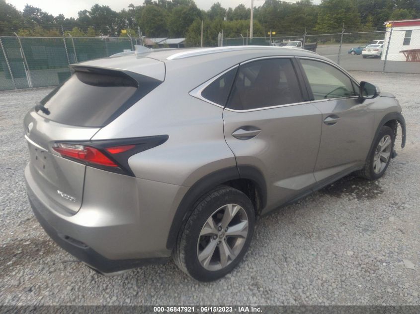 2017 Lexus Nx 200T VIN: JTJBARBZ8H2108191 Lot: 36847921