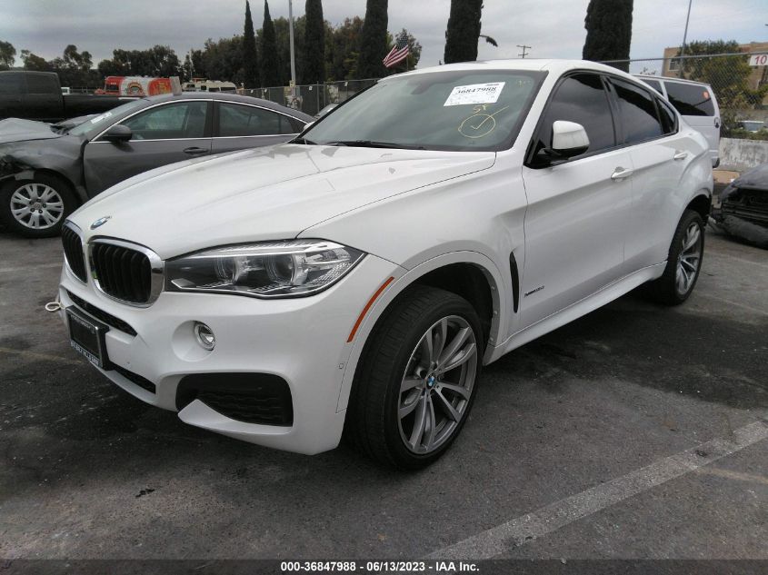 VIN 5UXKU2C56J0Z61556 2018 BMW X6, Xdrive35I no.2