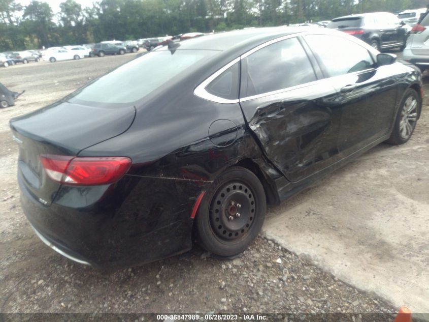 2015 Chrysler 200 Limited VIN: 1C3CCCAB3FN653170 Lot: 36847989