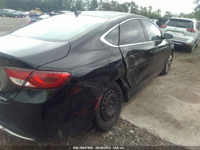 2015 Chrysler 200 Limited VIN: 1C3CCCAB3FN653170 Lot: 36847989