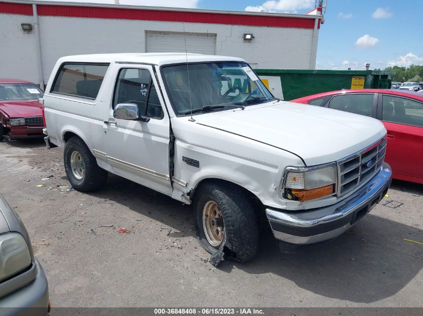 1996 Ford Bronco U100 VIN: 1FMEU15H2TLB84015 Lot: 36848408