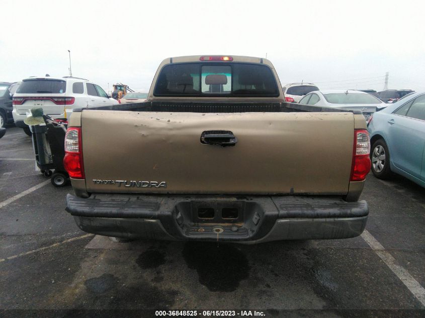 2006 Toyota Tundra Sr5 VIN: 5TBRU34136S468545 Lot: 36848525