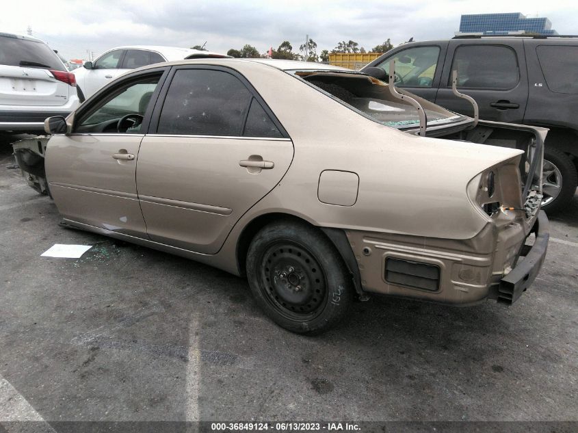 2002 Toyota Camry Xle/Le/Se VIN: 4T1BF32K32U517064 Lot: 36849124