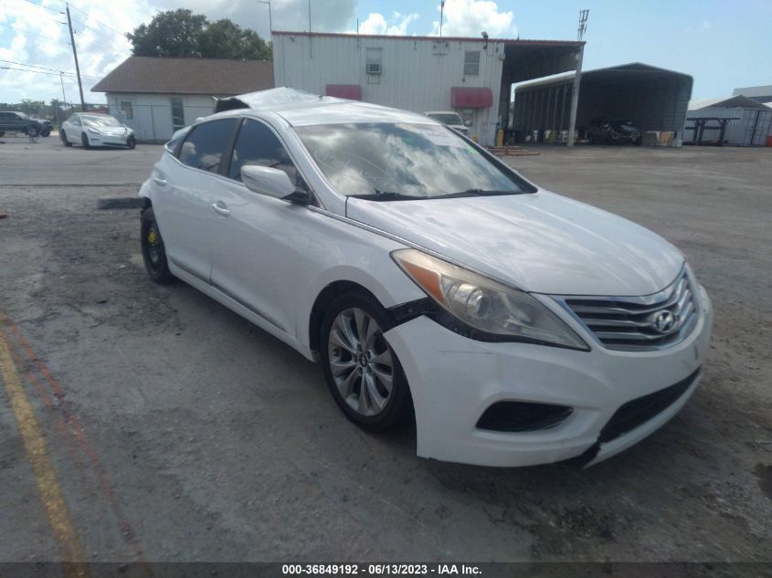 2013 Hyundai Azera VIN: KMHFG4JG4DA228782 Lot: 36849192