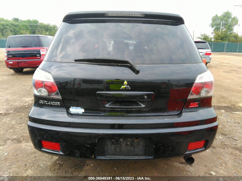 2006 Mitsubishi Outlander Se VIN: JA4LX41F36U024968 Lot: 36849391