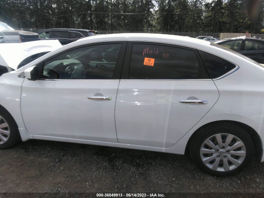 2016 Nissan Sentra S VIN: 3N1AB7APXGY258046 Lot: 36849913