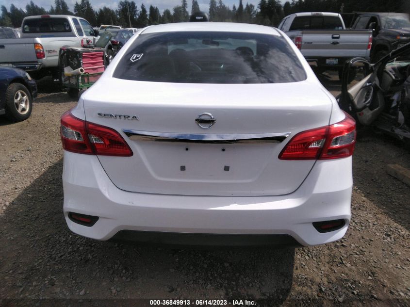 2016 Nissan Sentra S VIN: 3N1AB7APXGY258046 Lot: 36849913