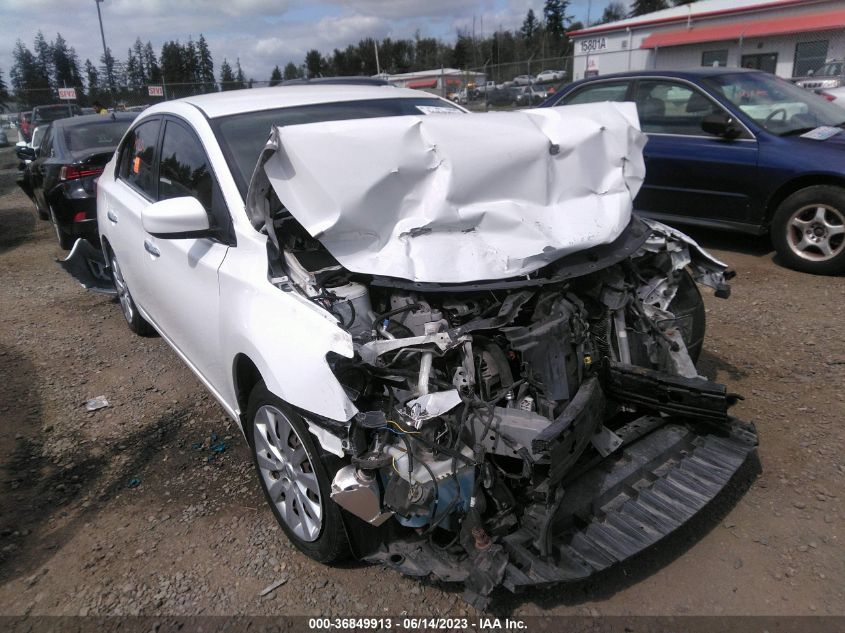 2016 Nissan Sentra S VIN: 3N1AB7APXGY258046 Lot: 36849913