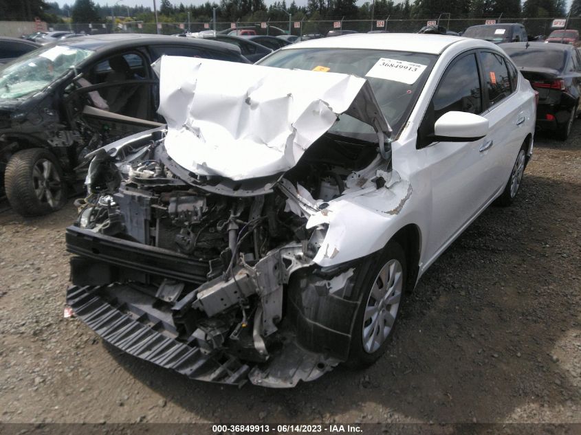 2016 Nissan Sentra S VIN: 3N1AB7APXGY258046 Lot: 36849913