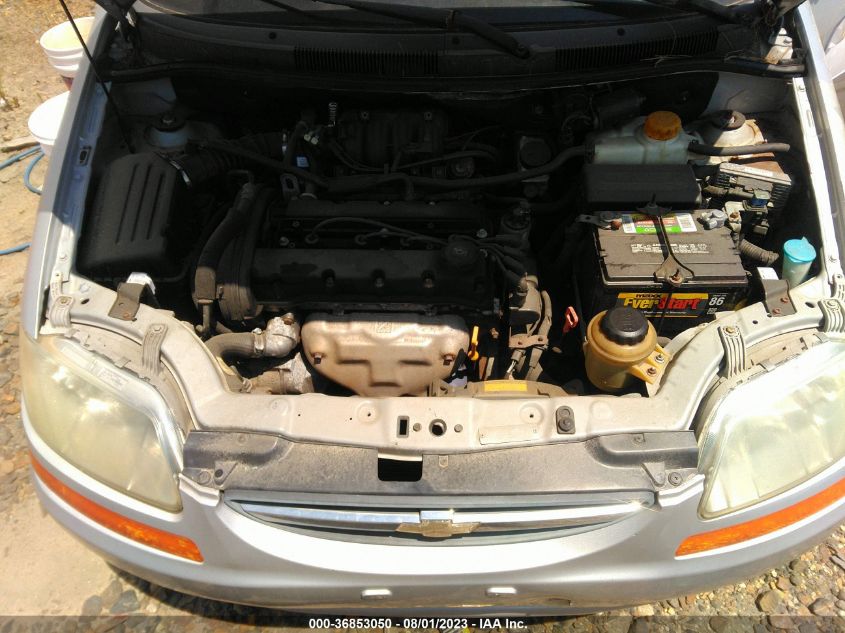 2006 Chevrolet Aveo Lt VIN: KL1TG56676B551256 Lot: 36853050