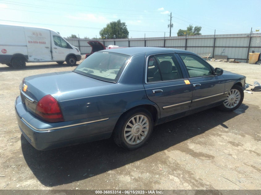 2009 Mercury Grand Marquis Ls (Fleet Only) VIN: 2MEHM75V99X624400 Lot: 36853314
