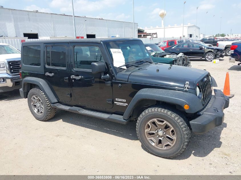 2012 Jeep Wrangler Unlimited Sport VIN: 1C4HJWDG4CL114385 Lot: 36853808