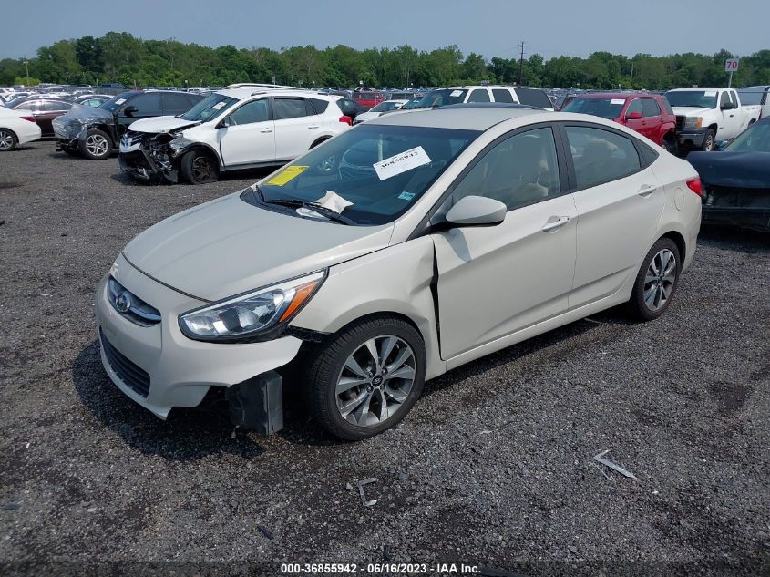 KMHCT4AEXGU061697 2016 HYUNDAI ACCENT - Image 2