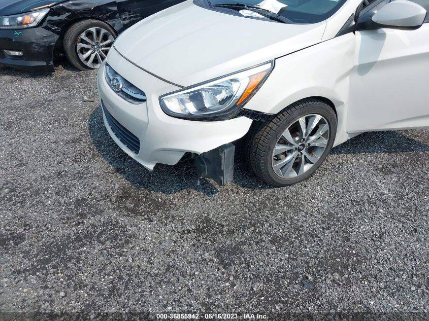 2016 Hyundai Accent Se VIN: KMHCT4AEXGU061697 Lot: 36855942