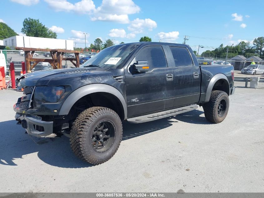 2012 Ford F-150 Svt Raptor VIN: 1FTFW1R67CFC17438 Lot: 36857536