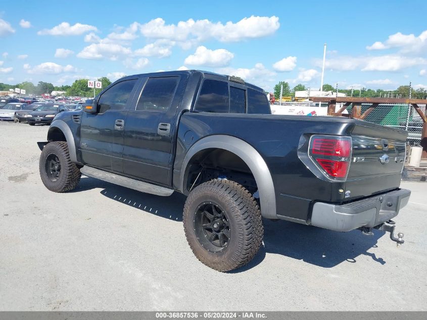 2012 Ford F-150 Svt Raptor VIN: 1FTFW1R67CFC17438 Lot: 36857536