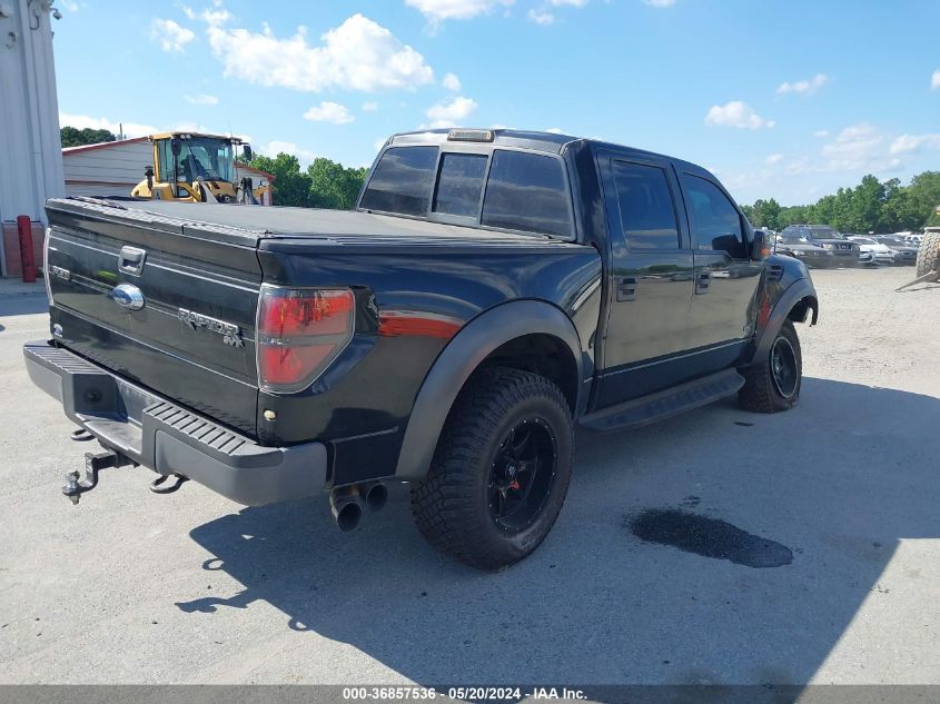 2012 Ford F-150 Svt Raptor VIN: 1FTFW1R67CFC17438 Lot: 36857536