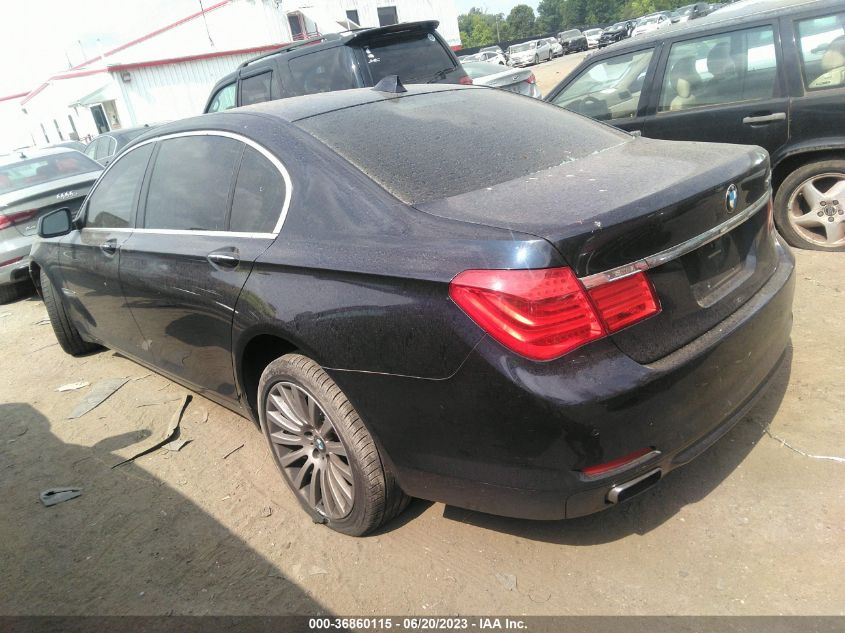 2011 BMW 750Li xDrive VIN: WBAKC8C54BC434040 Lot: 36860115