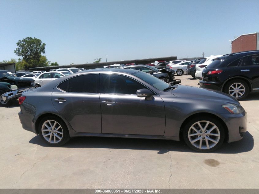 2013 Lexus Is 250 VIN: JTHBF5C20D5185496 Lot: 36860351