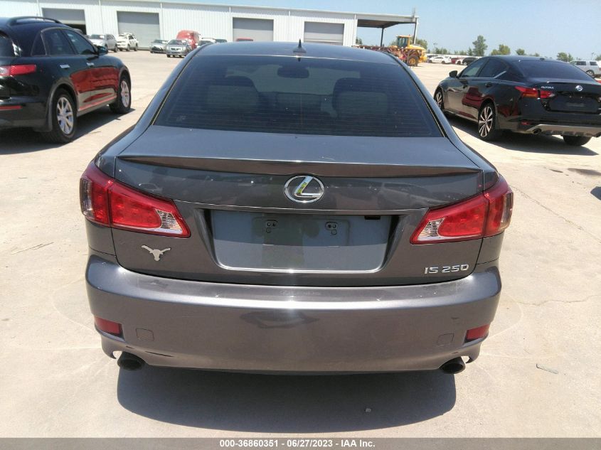 2013 Lexus Is 250 VIN: JTHBF5C20D5185496 Lot: 36860351