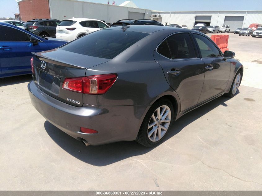 2013 Lexus Is 250 VIN: JTHBF5C20D5185496 Lot: 36860351