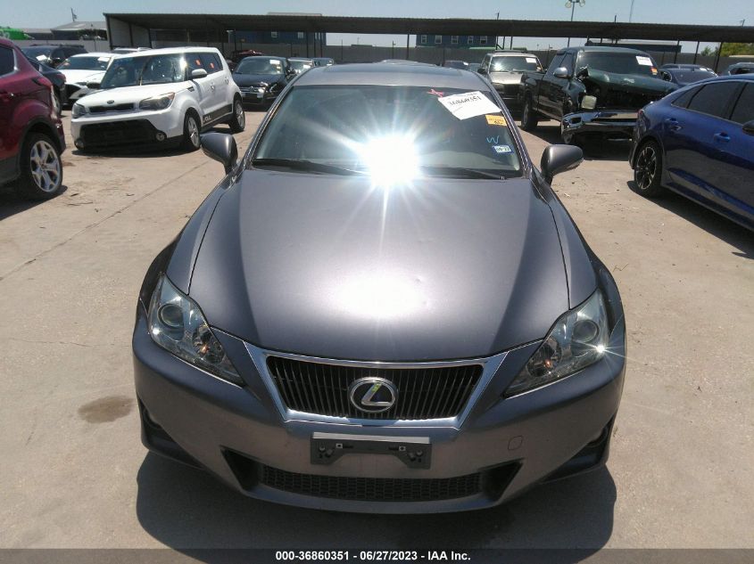 2013 Lexus Is 250 VIN: JTHBF5C20D5185496 Lot: 36860351