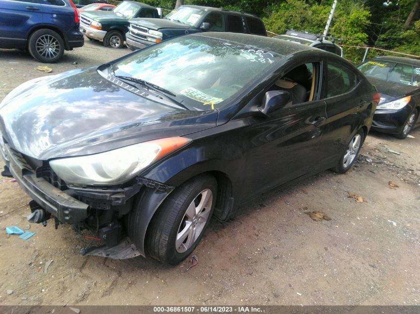 2013 Hyundai Elantra Gls VIN: 5NPDH4AE5DH429493 Lot: 36861507