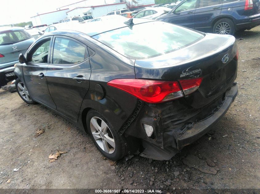 2013 Hyundai Elantra Gls VIN: 5NPDH4AE5DH429493 Lot: 36861507