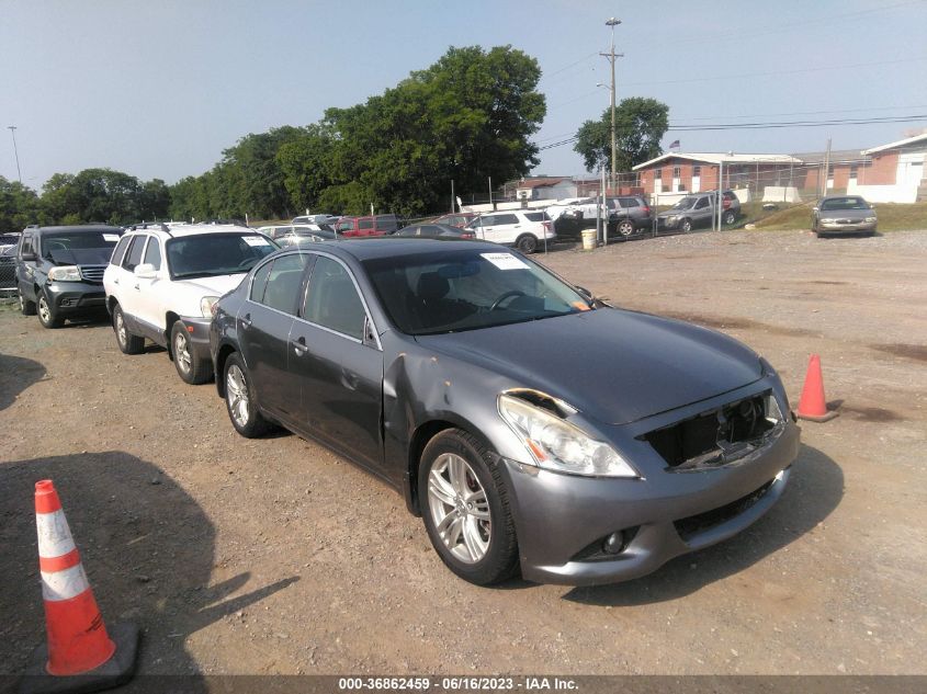 2012 Infiniti G37X VIN: JN1CV6AR8CM976686 Lot: 36862459