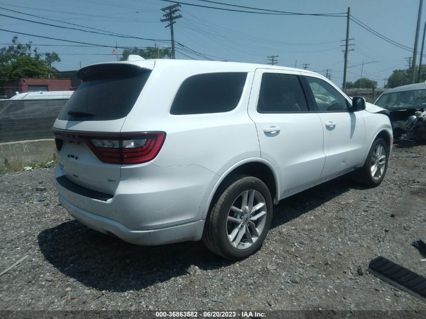 2022 Dodge Durango Gt Plus Awd VIN: 1C4RDJDG6NC134963 Lot: 36863582