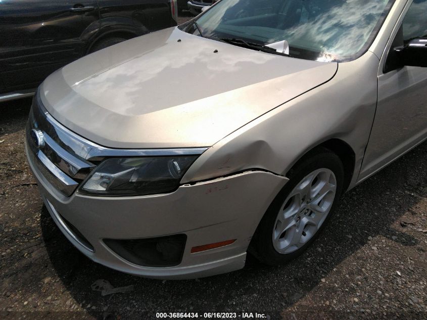 2010 Ford Fusion Se VIN: 3FAHP0HG1AR375838 Lot: 36864434