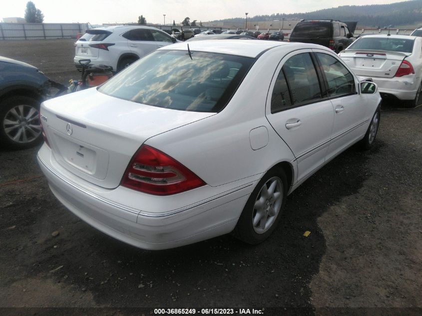 2002 Mercedes-Benz C-Class Base (M6) VIN: WDBRF61J72F172590 Lot: 36865249