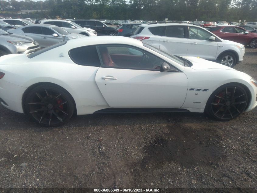 2015 Maserati Granturismo Sport/Mc/Mc Centennial VIN: ZAM45VLA2F0138292 Lot: 36865349