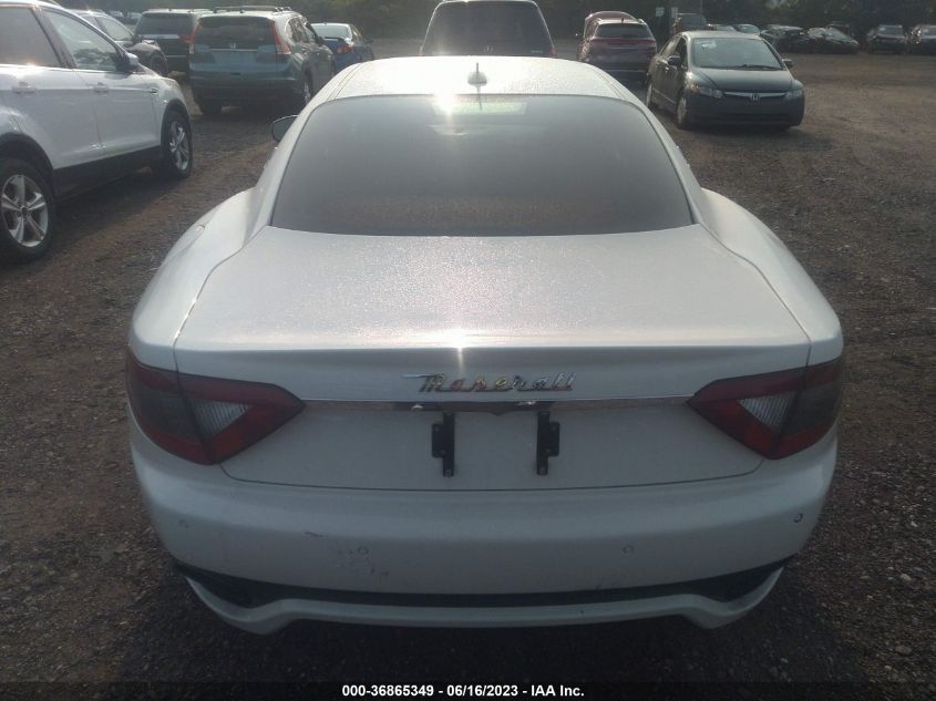 2015 Maserati Granturismo Sport/Mc/Mc Centennial VIN: ZAM45VLA2F0138292 Lot: 36865349