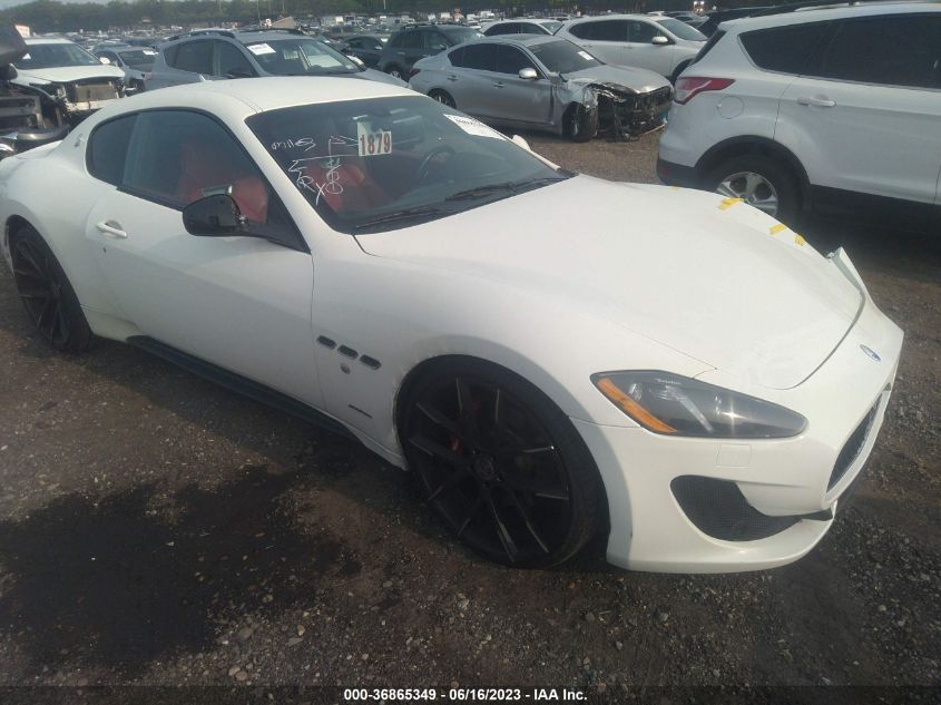 2015 Maserati Granturismo Sport/Mc/Mc Centennial VIN: ZAM45VLA2F0138292 Lot: 36865349