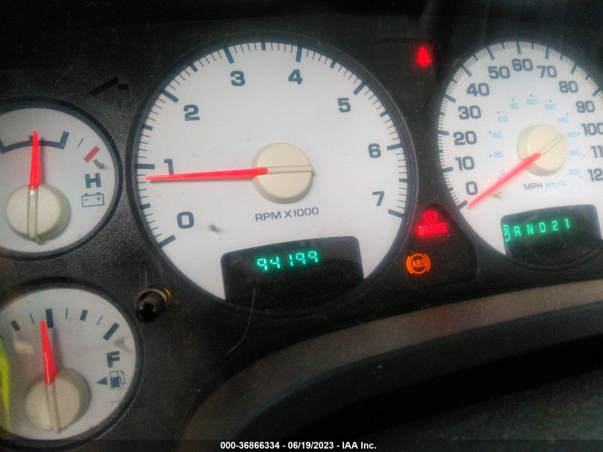 2005 Dodge Ram 1500 Slt VIN: 1D7HU18D25S335413 Lot: 36866334