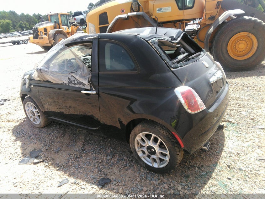 2012 Fiat 500 Pop VIN: 3C3CFFARXCT369813 Lot: 36866888