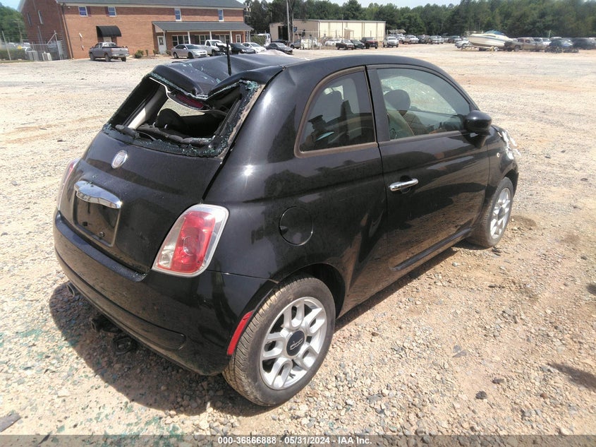 2012 Fiat 500 Pop VIN: 3C3CFFARXCT369813 Lot: 36866888