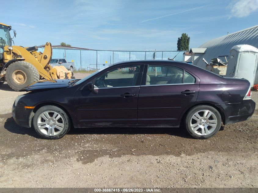 2007 Ford Fusion Sel VIN: 3FAHP02167R139425 Lot: 36867415