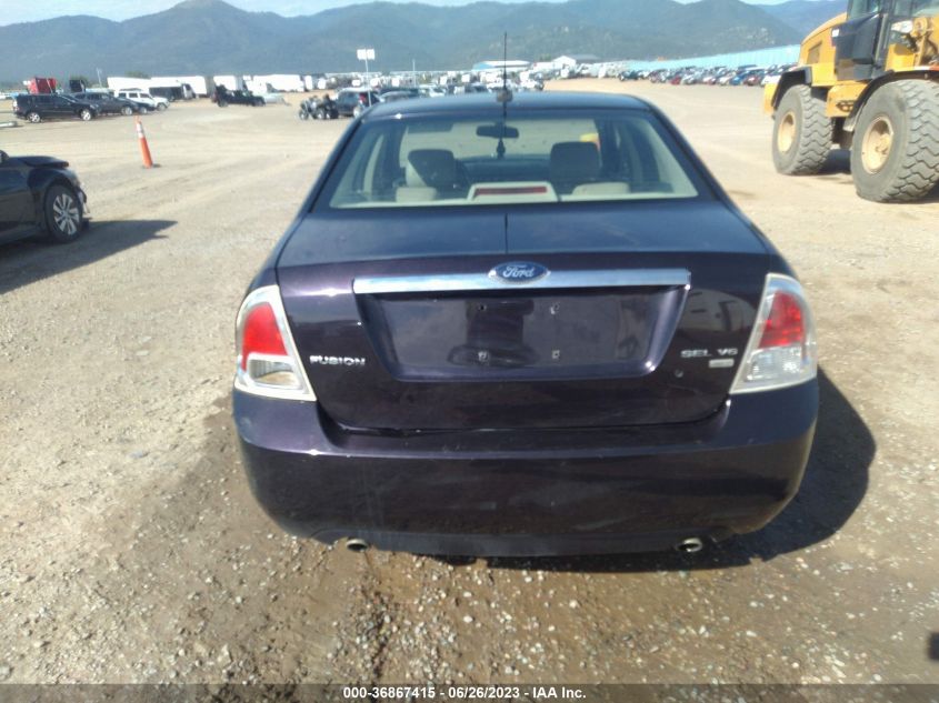 2007 Ford Fusion Sel VIN: 3FAHP02167R139425 Lot: 36867415