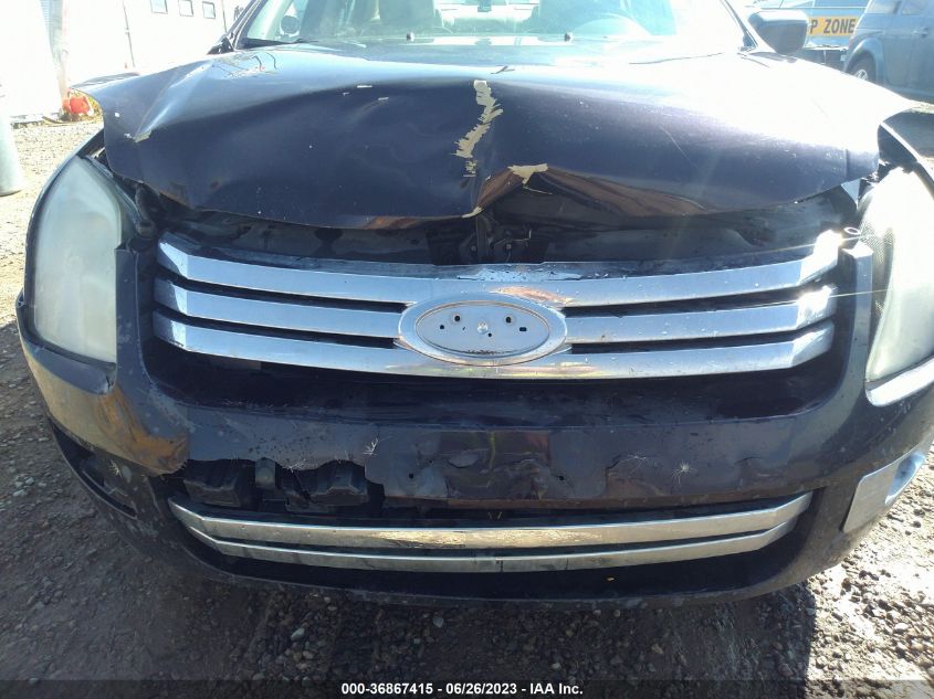 2007 Ford Fusion Sel VIN: 3FAHP02167R139425 Lot: 36867415