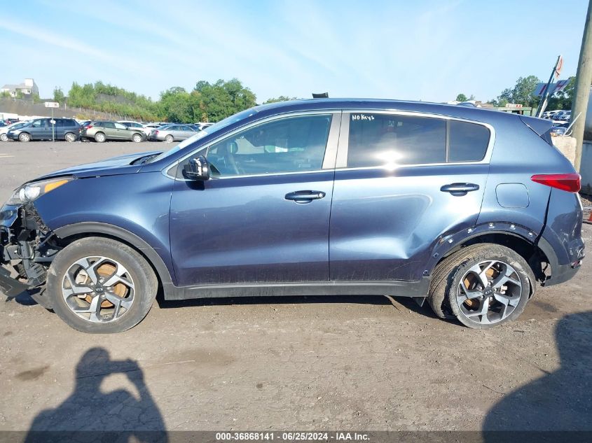 2021 Kia Sportage Lx VIN: KNDPM3AC4M7870456 Lot: 36868141