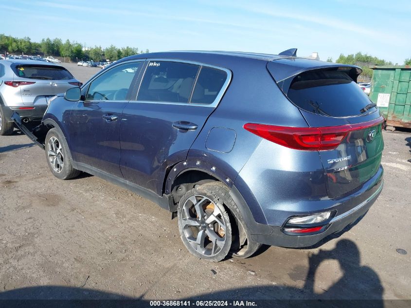 2021 Kia Sportage Lx VIN: KNDPM3AC4M7870456 Lot: 36868141